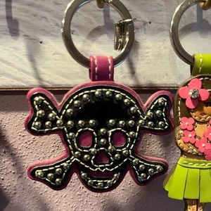 Coach Skull Fob